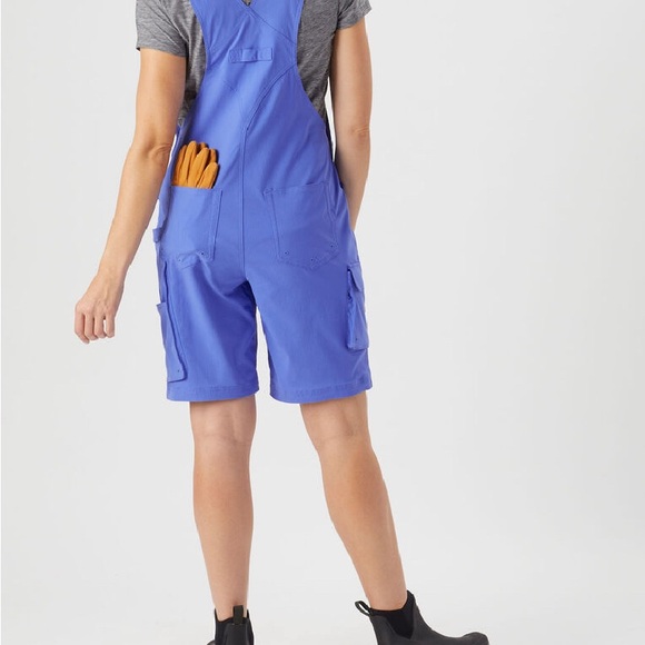 Duluth Trading Company Bib Shortalls Size Large - Picture 16 of 16